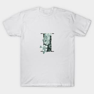 Flower Alphabet I T-Shirt